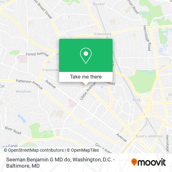 Seeman Benjamin G MD do map