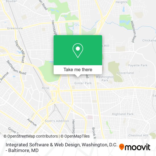 Integrated Software & Web Design map