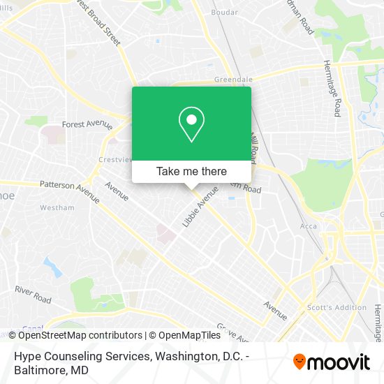 Mapa de Hype Counseling Services