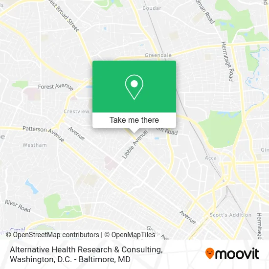 Alternative Health Research & Consulting map