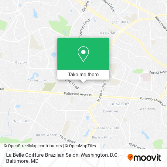 Mapa de La Belle Coiffure Brazilian Salon