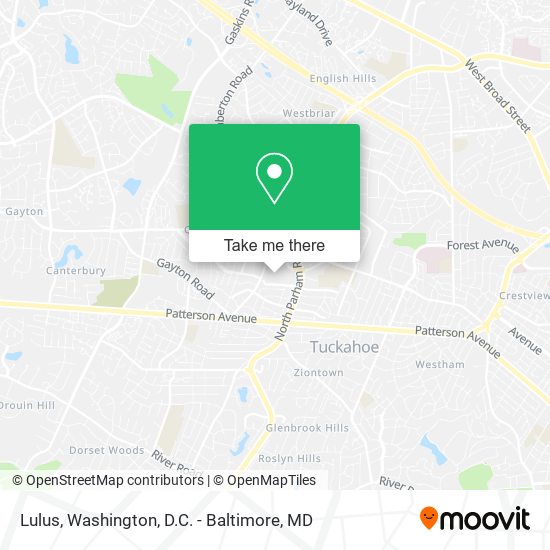 Mapa de Lulus