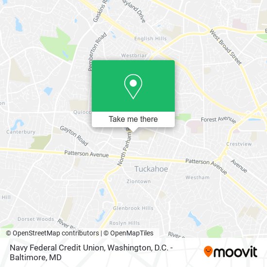 Mapa de Navy Federal Credit Union