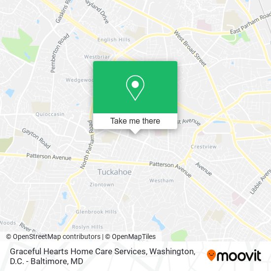 Graceful Hearts Home Care Services map