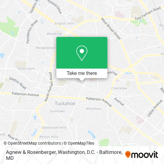 Agnew & Rosenberger map
