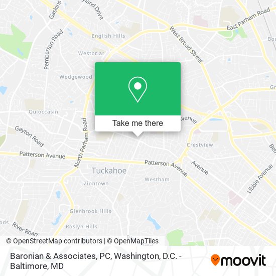 Baronian & Associates, PC map