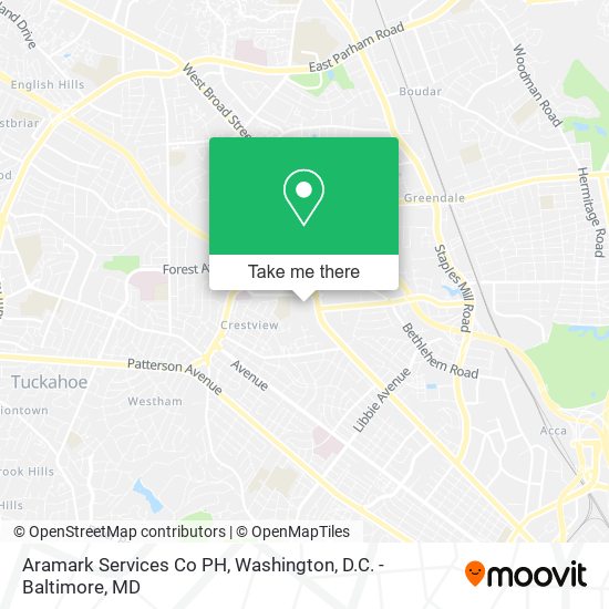 Aramark Services Co PH map