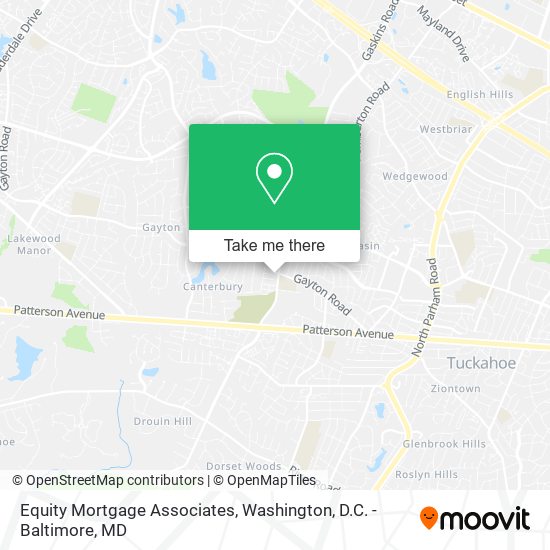 Equity Mortgage Associates map
