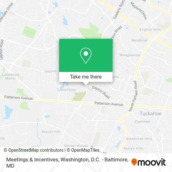 Meetings & Incentives map