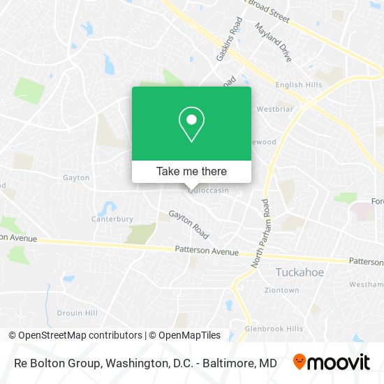 Re Bolton Group map
