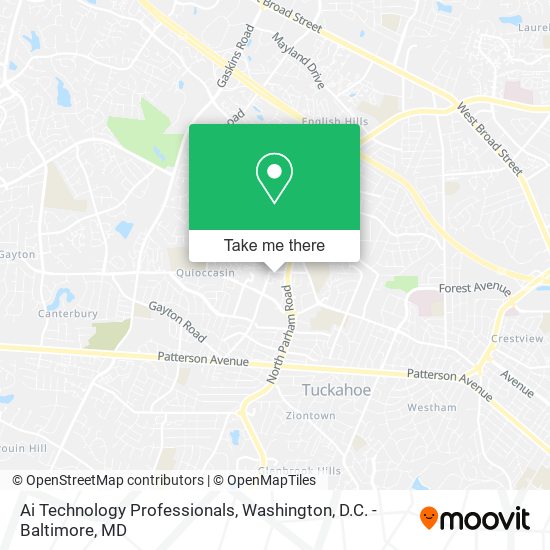 Mapa de Ai Technology Professionals