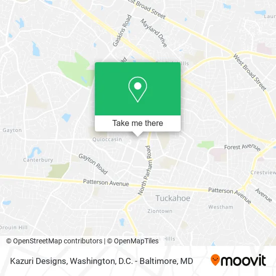 Mapa de Kazuri Designs