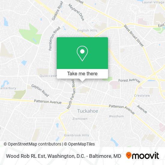 Wood Rob RL Est map