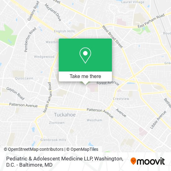 Pediatric & Adolescent Medicine LLP map