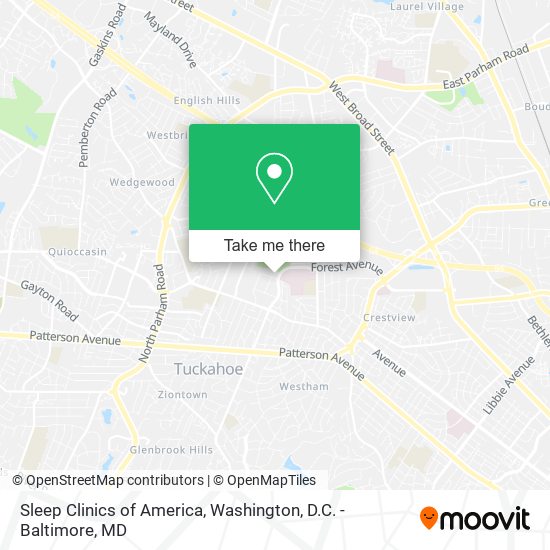 Sleep Clinics of America map