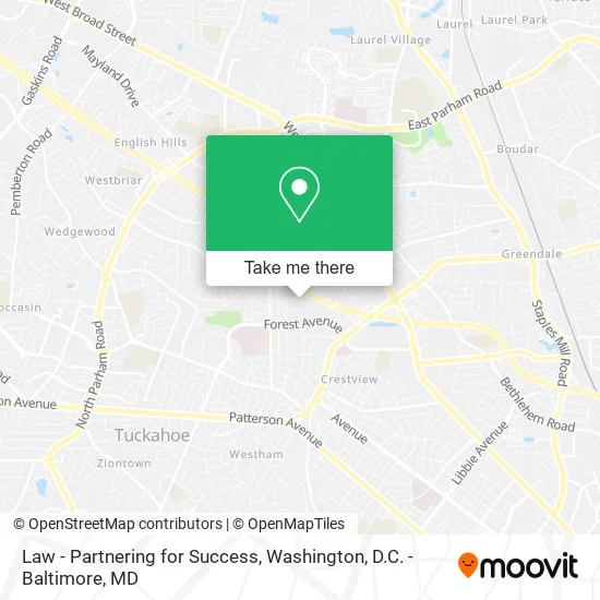 Law - Partnering for Success map
