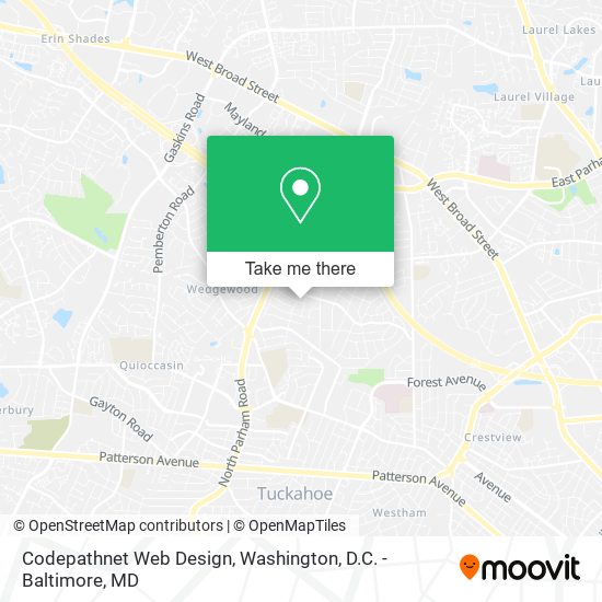 Codepathnet Web Design map