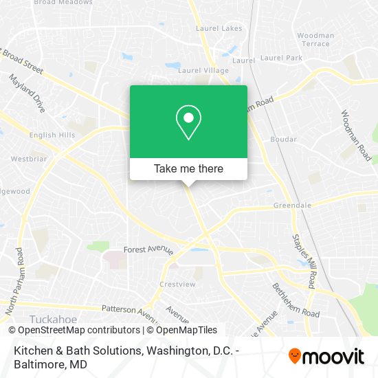 Mapa de Kitchen & Bath Solutions