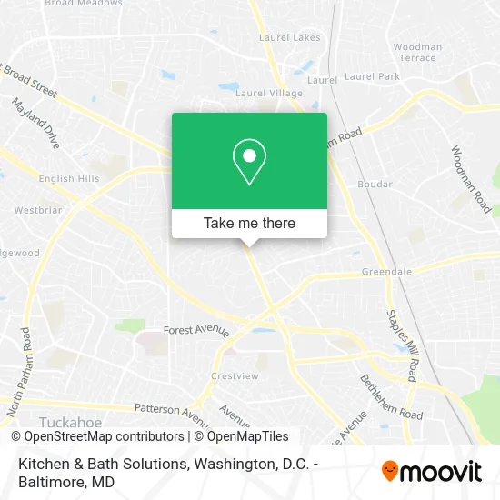 Kitchen & Bath Solutions map