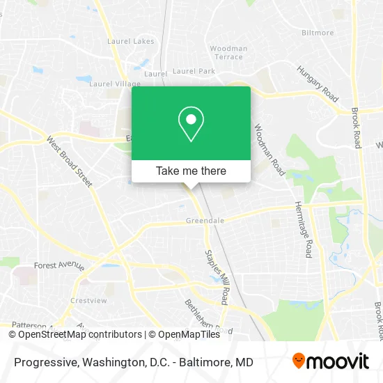 Progressive map
