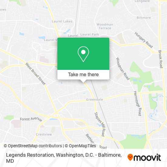 Legends Restoration map