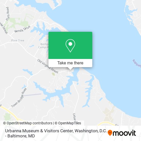 Mapa de Urbanna Museum & Visitors Center