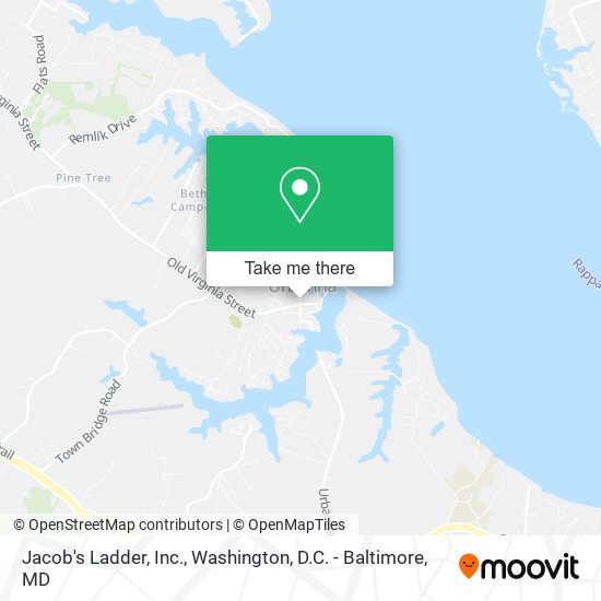 Jacob's Ladder, Inc. map