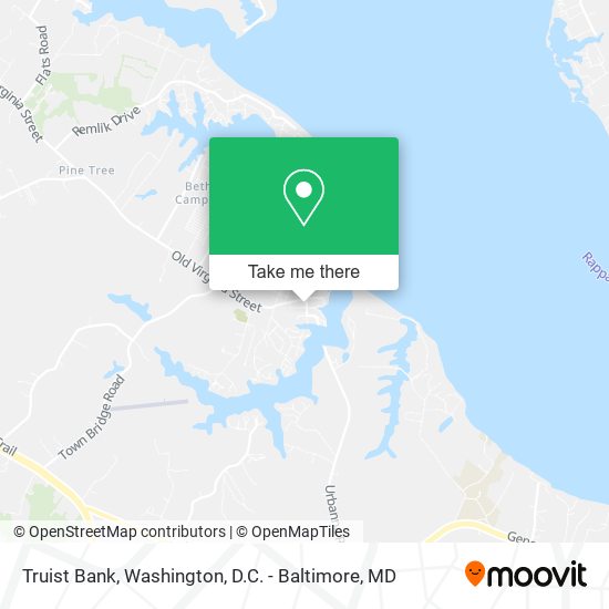 Truist Bank map