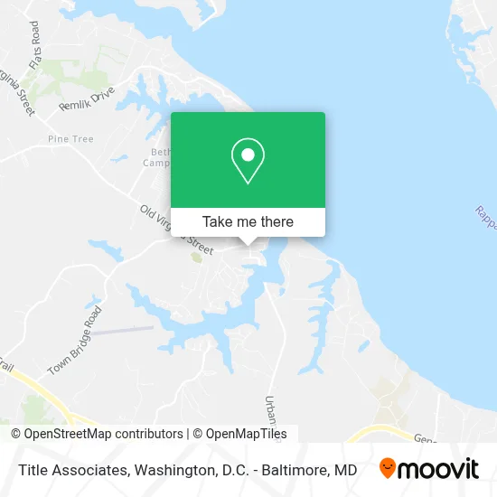 Title Associates map