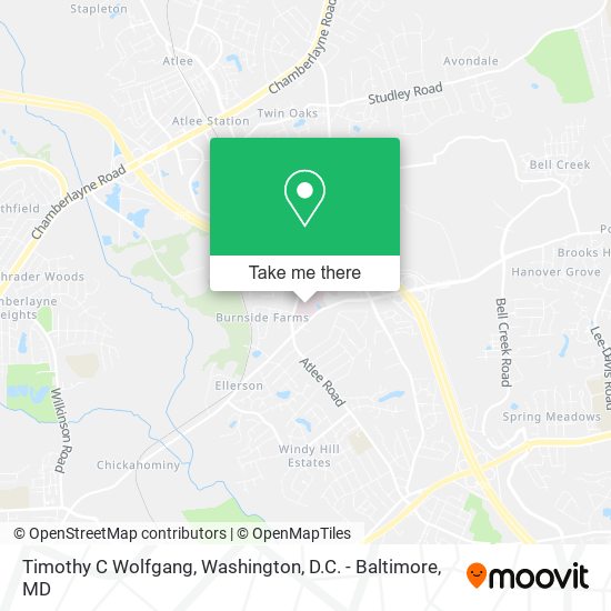 Timothy C Wolfgang map