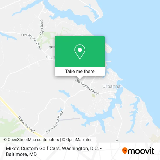 Mike's Custom Golf Cars map