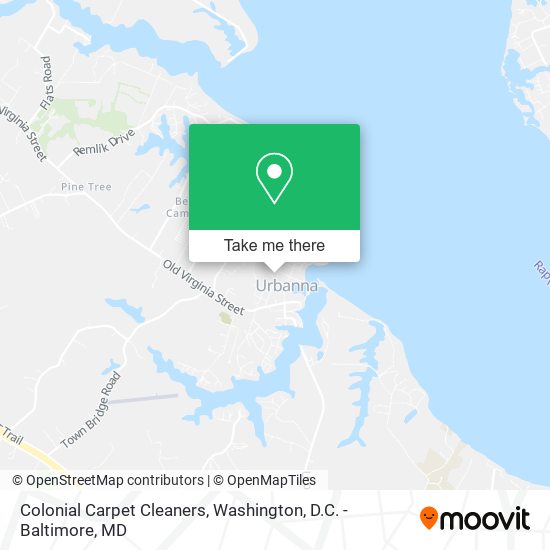 Mapa de Colonial Carpet Cleaners