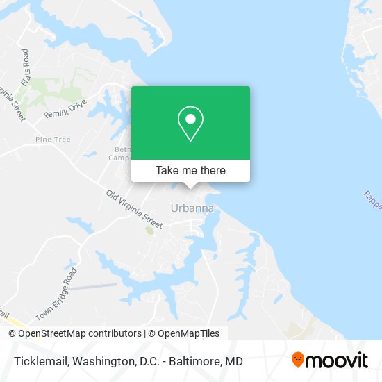 Mapa de Ticklemail