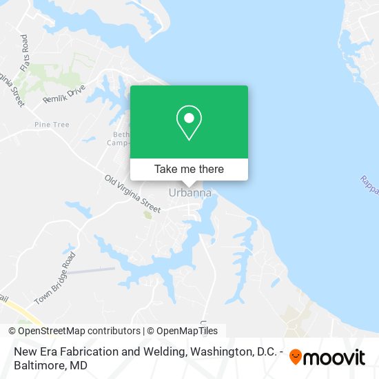 Mapa de New Era Fabrication and Welding