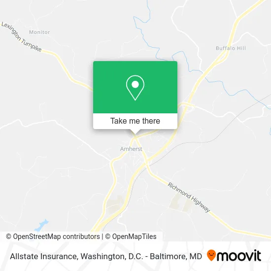 Allstate Insurance map