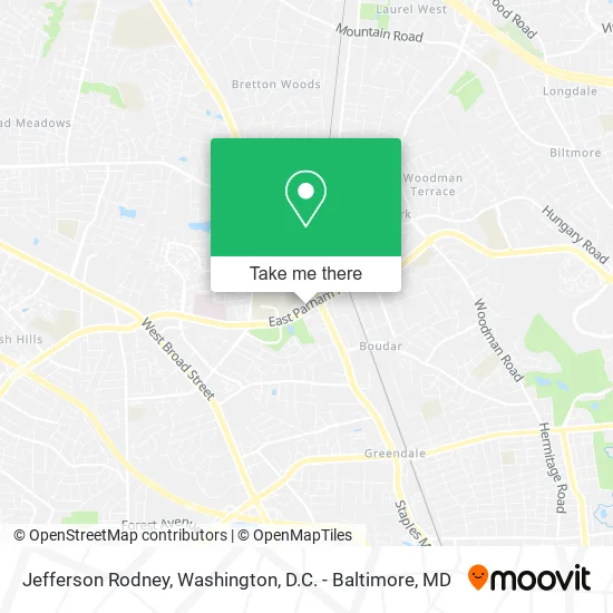 Mapa de Jefferson Rodney