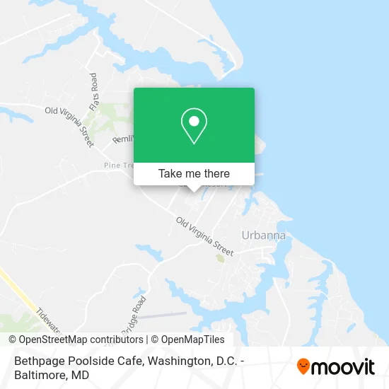 Bethpage Poolside Cafe map