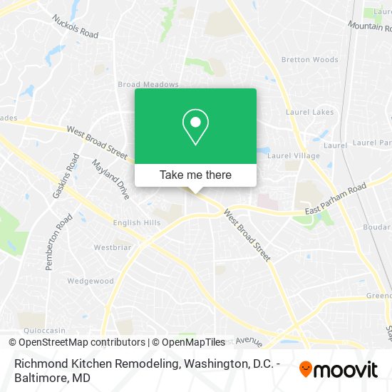 Mapa de Richmond Kitchen Remodeling