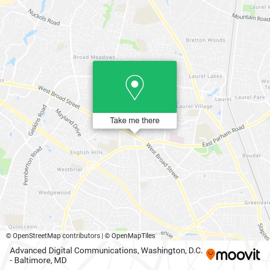 Advanced Digital Communications map