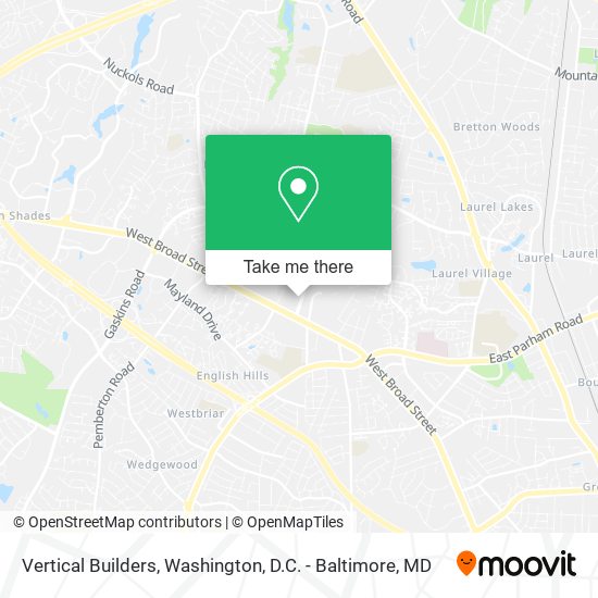Vertical Builders map