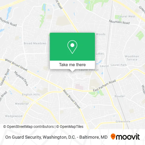 On Guard Security map