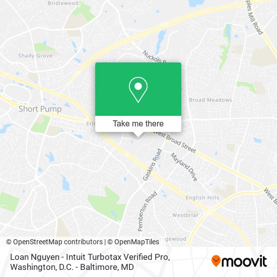 Loan Nguyen - Intuit Turbotax Verified Pro map