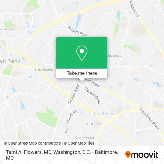 Tami A. Flowers, MD map