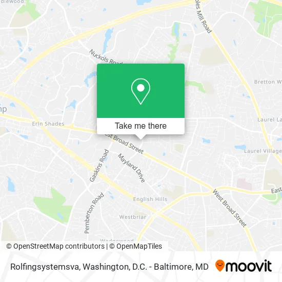 Rolfingsystemsva map