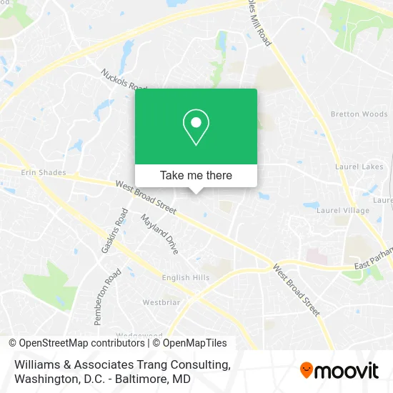 Williams & Associates Trang Consulting map