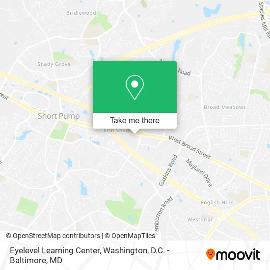 Mapa de Eyelevel Learning Center