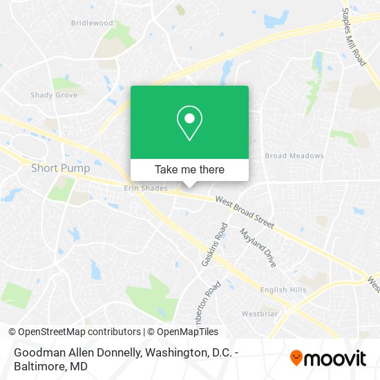 Mapa de Goodman Allen Donnelly