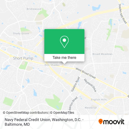 Navy Federal Credit Union map