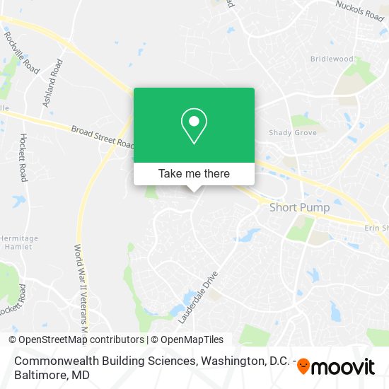 Commonwealth Building Sciences map