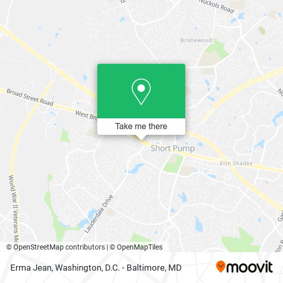 Erma Jean map